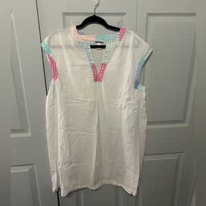 Vineyard Vines x Target swimsuit coverup dress SZ XL